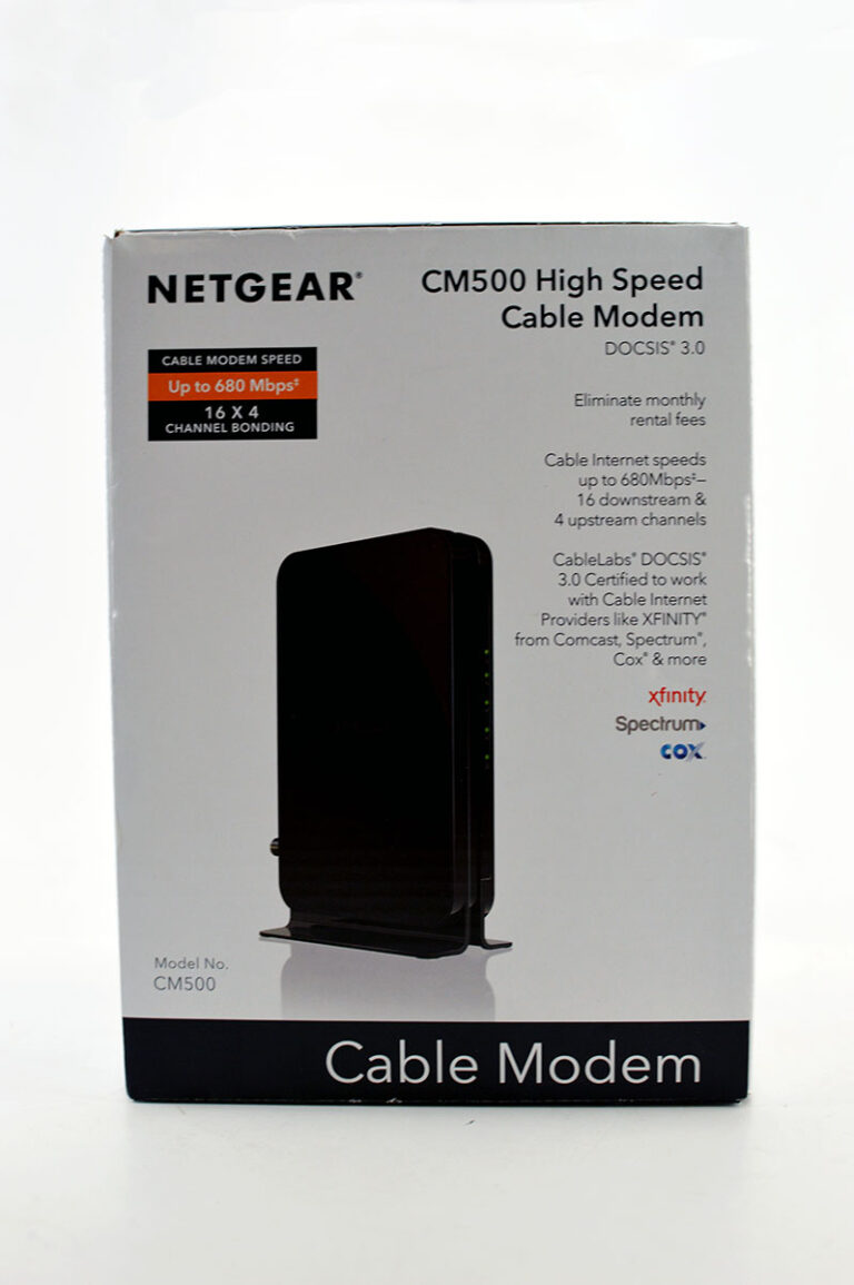 Netgear CM500 High Speed Cable Modem Resale Technologies
