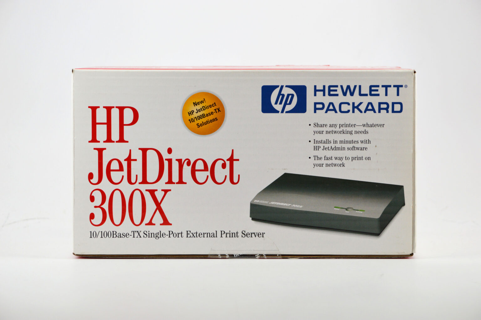HP JetDirect 300X SinglePort External Print Server J3263A Resale Technologies