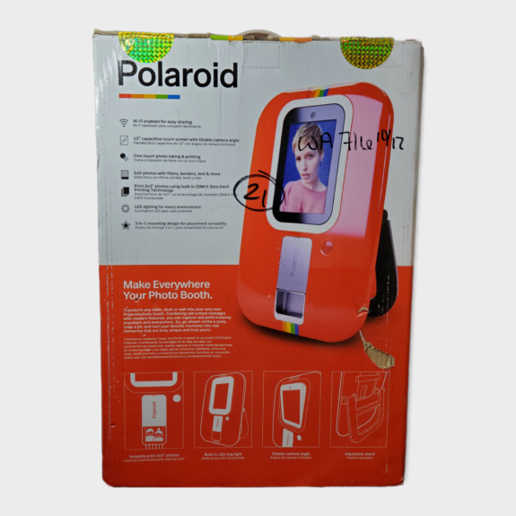 Polaroid Photo BoothRed Arcade1Up NEW Resale Technologies