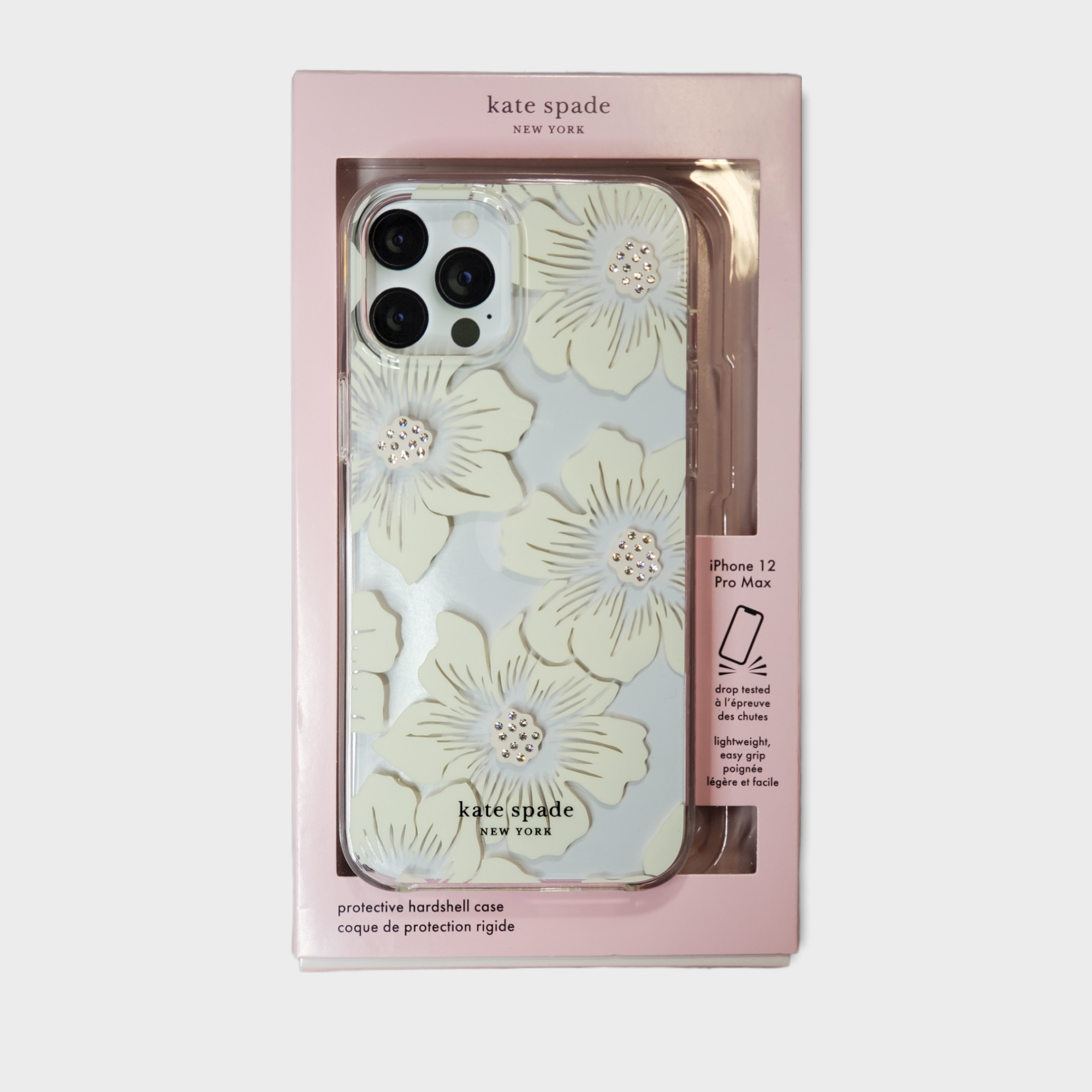Kate Spade New York Hardshell Case for iPhone 12 Pro Max – Hollyhock Floral  Clear NEW | Resale Technologies