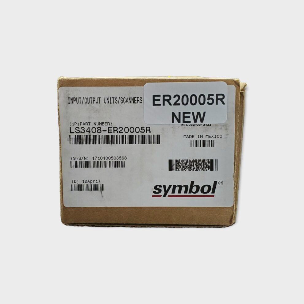Symbol LS3408ER20005R ZEBRA LS3408 BARCODE SCANNER Resale Technologies